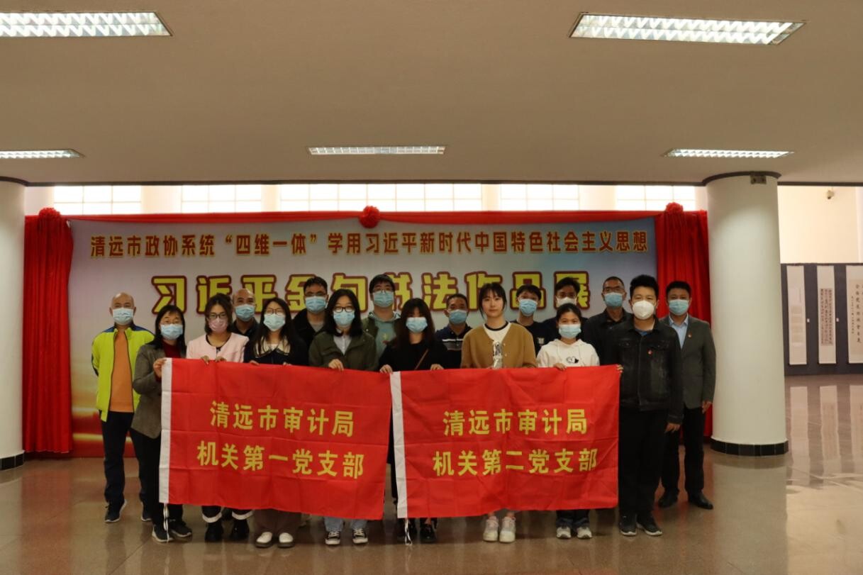 2.清遠(yuǎn)市審計(jì)局組織開展“觀展覽、悟思想、踐行動(dòng)”主題黨日活動(dòng)_2
