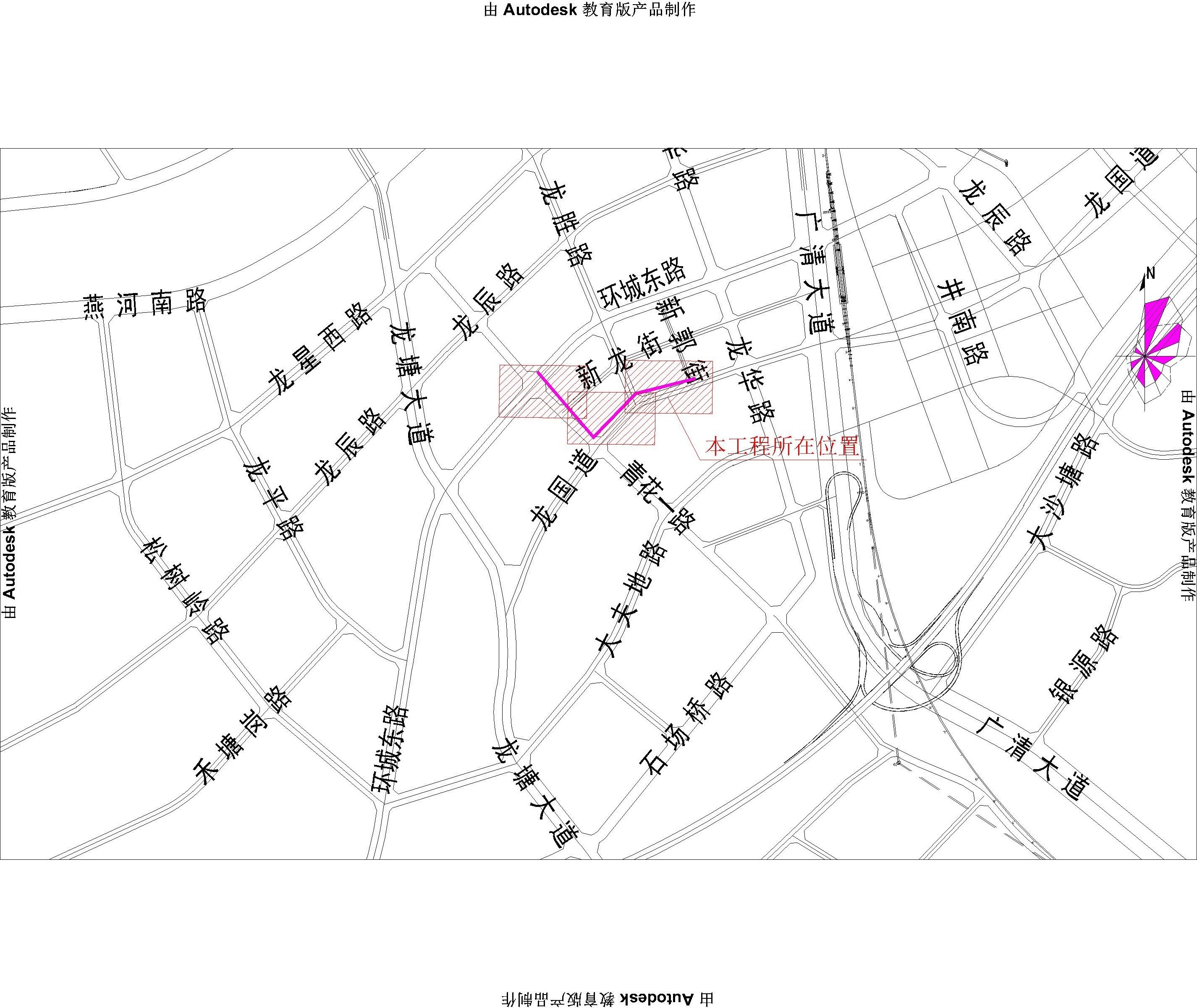 2023.3.9龍?zhí)笼垏?、青花一路（君龍大廈-環(huán)城東路）市政中壓報建圖-布局1.jpg