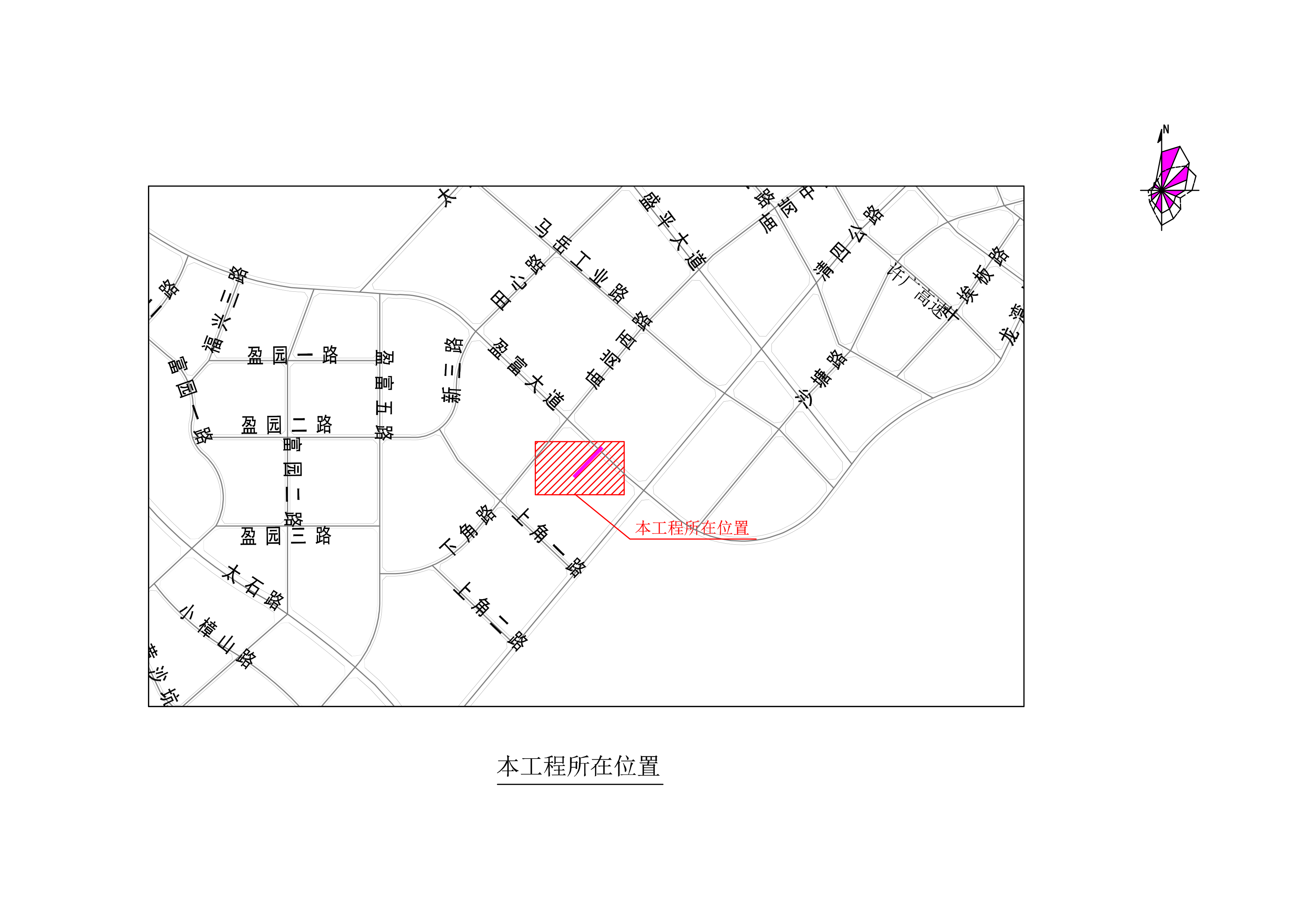 230418盈富工業(yè)園敏實汽車零部件公司市政中壓燃?xì)夤艿拦こ?CCY)-區(qū)位圖2.jpg
