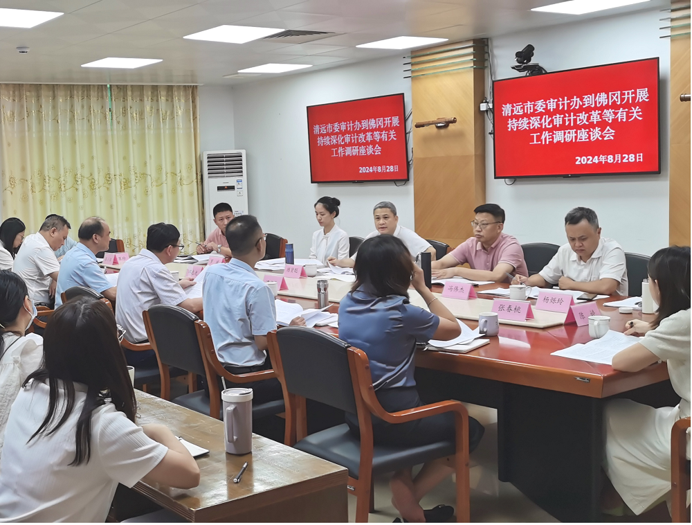 清遠(yuǎn)市委審計(jì)辦 市審計(jì)局主要負(fù)責(zé)同志帶隊(duì)深入各縣（市、區(qū)）開展審計(jì)工作調(diào)研
