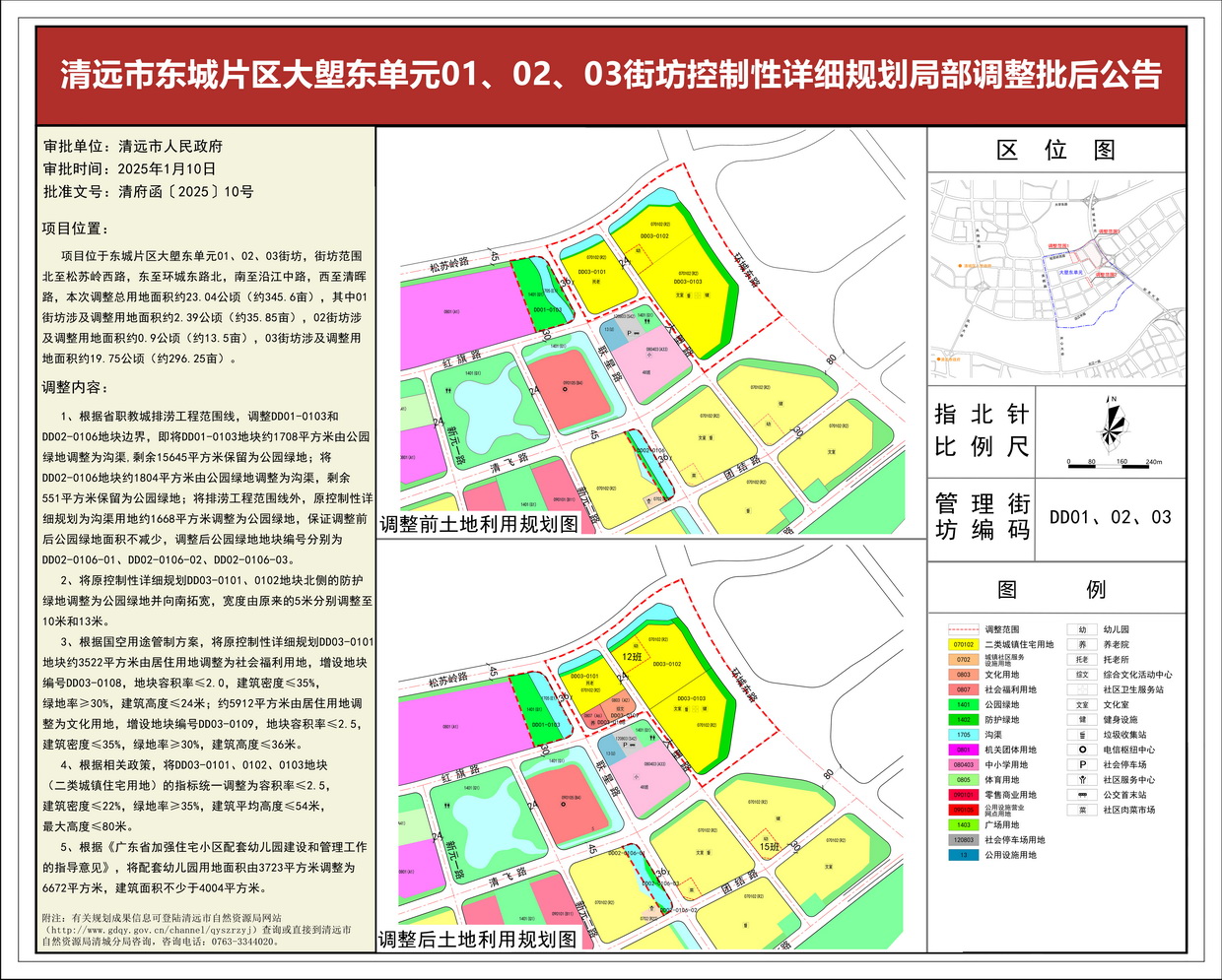 《清遠(yuǎn)市東城片區(qū)大塱東單元01、02、03街坊控制性詳細(xì)規(guī)劃局部調(diào)整》批后公告---s.jpg